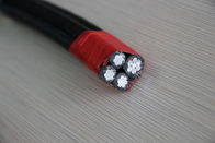 воздушный связанный проводник кабеля 0.6/1kv алюминиевый изолировал низшее напряжение Pvc