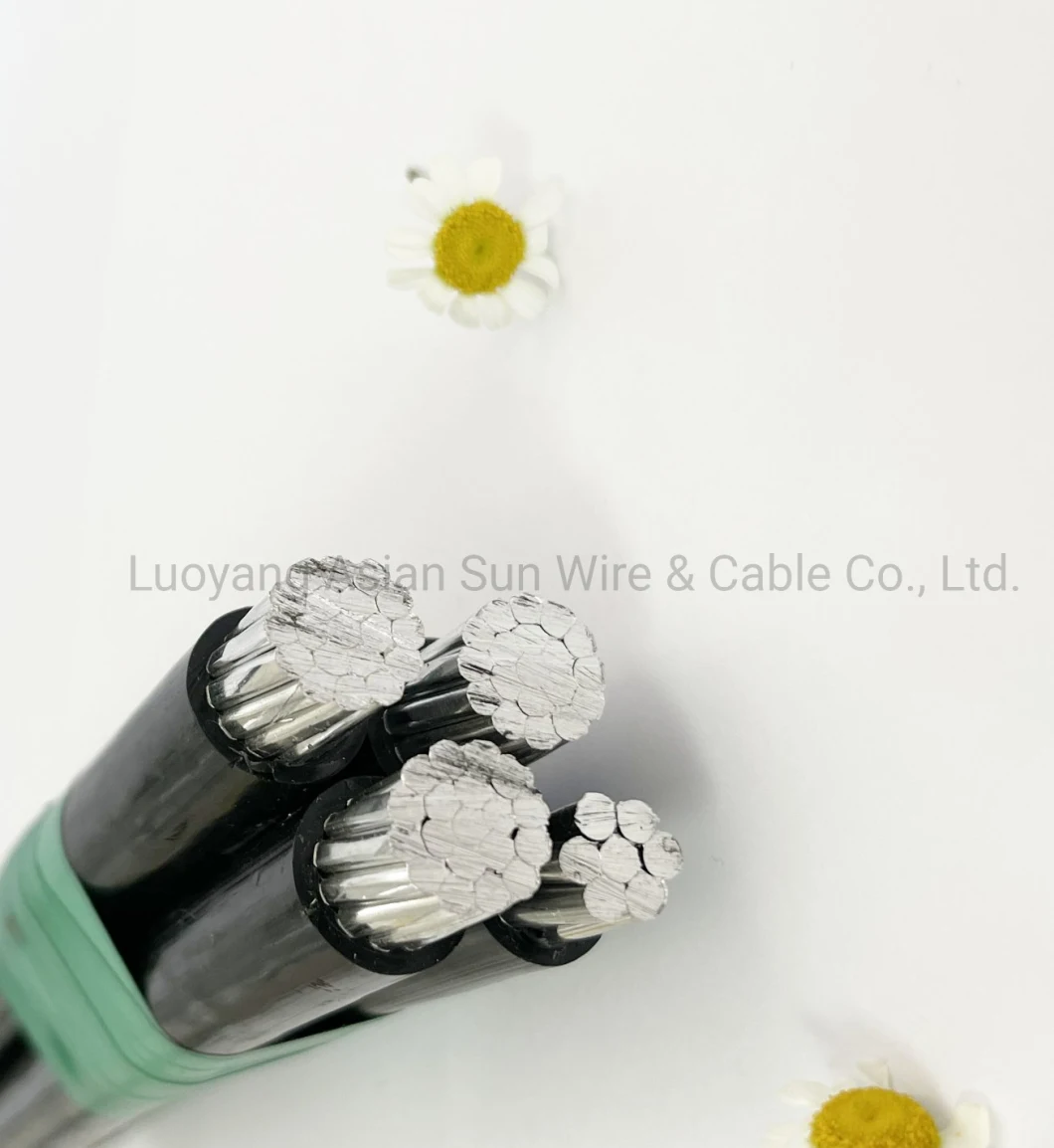 Антенна кабеля ABC связала кабель с изоляцией XLPE/PVC