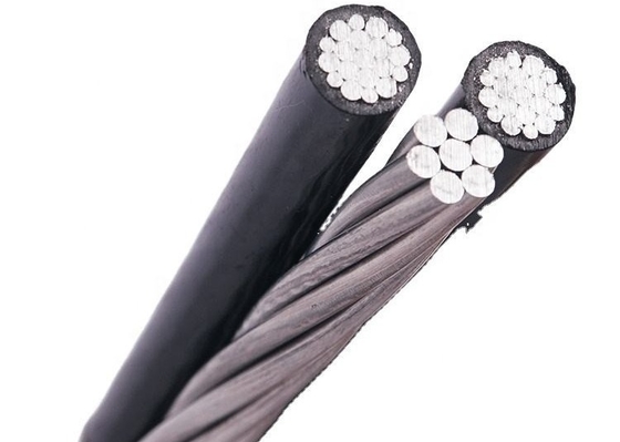 кабель падения надземного обслуживания провода оболочки PVC 1kv Triplex надземный
