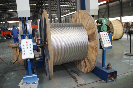 Acsr Алюминиевые проводники Стальная арматура DIN 48204 BS 215-2 BS EN 50182