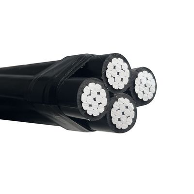 Алюминиевый проводник низковольтный силовой кабель АВС XLPE PE LDPE PVC изолированный воздушный дуплексный, триплексный, квадруплексный кабель для ответвления