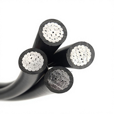 LV ABC Low Voltage Aerial Bundle Cable Aluminum/Aluminum Alloy Core 0.6/1kV Overhead Installation Customizable
