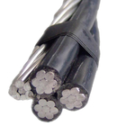 XLPE изолировало проводника надземного дуплекса кабеля ABC Triplex переплетенного алюминиевого