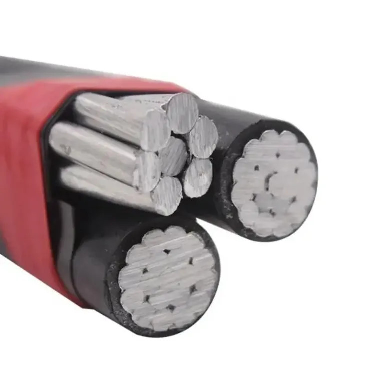 0.6/1kv Низкое напряжение Среднее напряжение Разрывник Наземная изоляционная линия Алюминиевый воздушный кабель ABC кабель