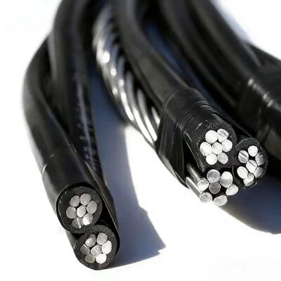 Наземное использование 0,6/1кВ ABC-Aerial Bundled Cable Aluminium XLPE Изолированное промышленное использование в горнодобывающей промышленности IP68 16 мм 25 мм 50 мм