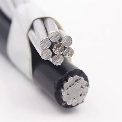 0.6/1kv Вверхний алюминиевый проводник XLPE Изолированные электрические кабели Quadruplex Duplex Triplex Service Drop Электрический провод ABC кабель